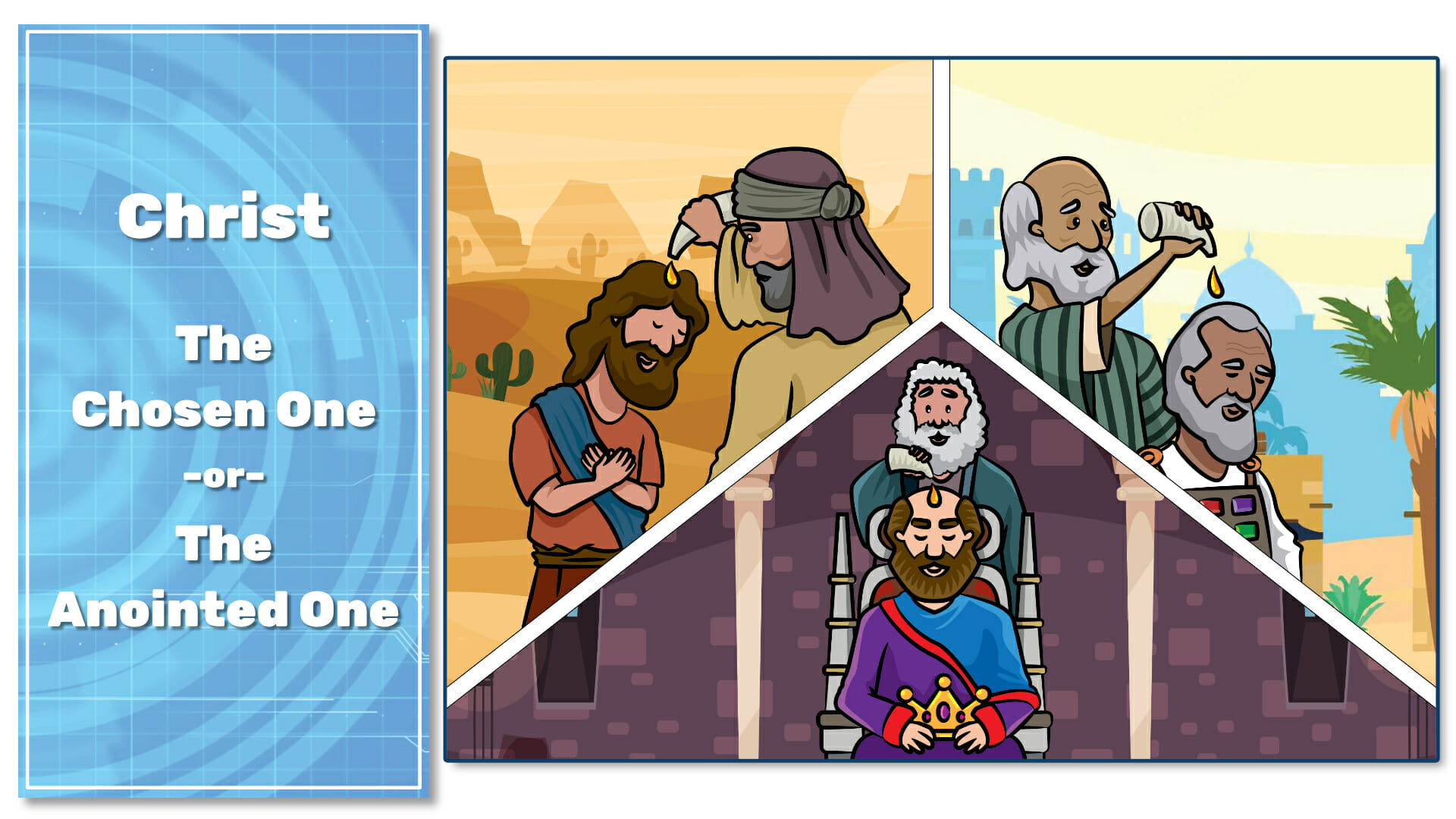 The Meaning of "Christ" Graphic